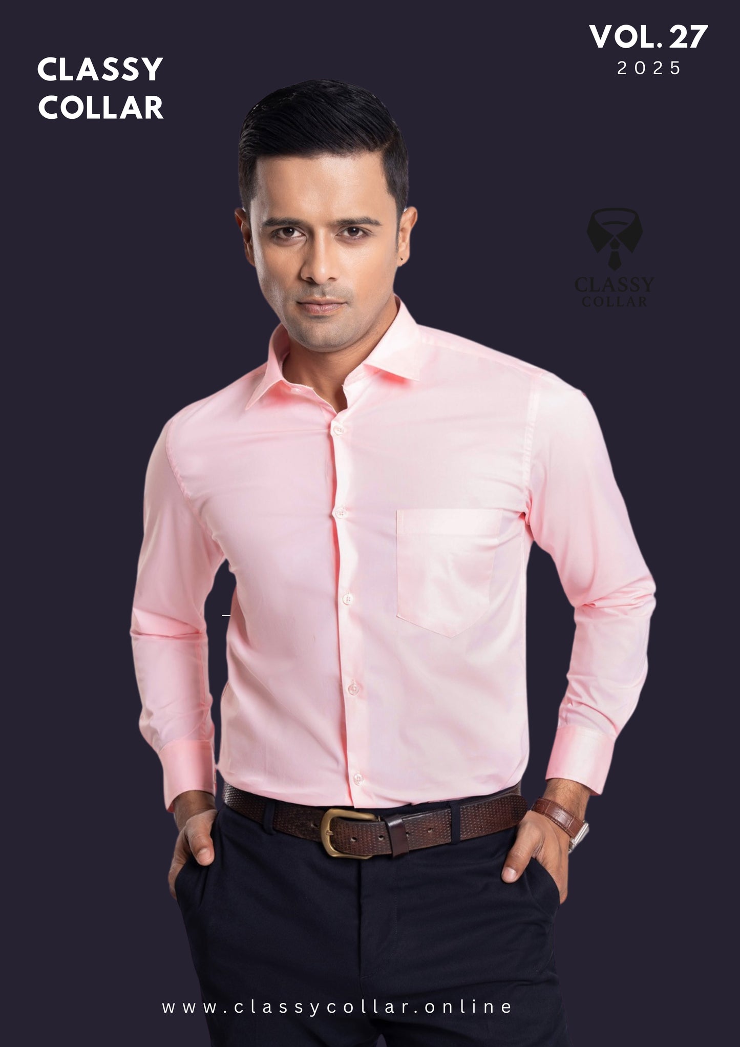 Semi Formal Shirt - Light Pink
