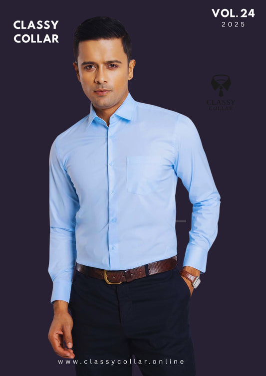 Semi Formal Shirt - Light Sky Blue