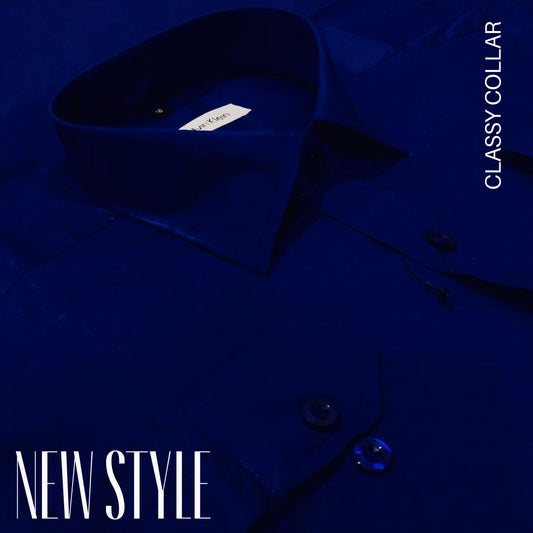 Semi Formal Shirt - Navy Blue